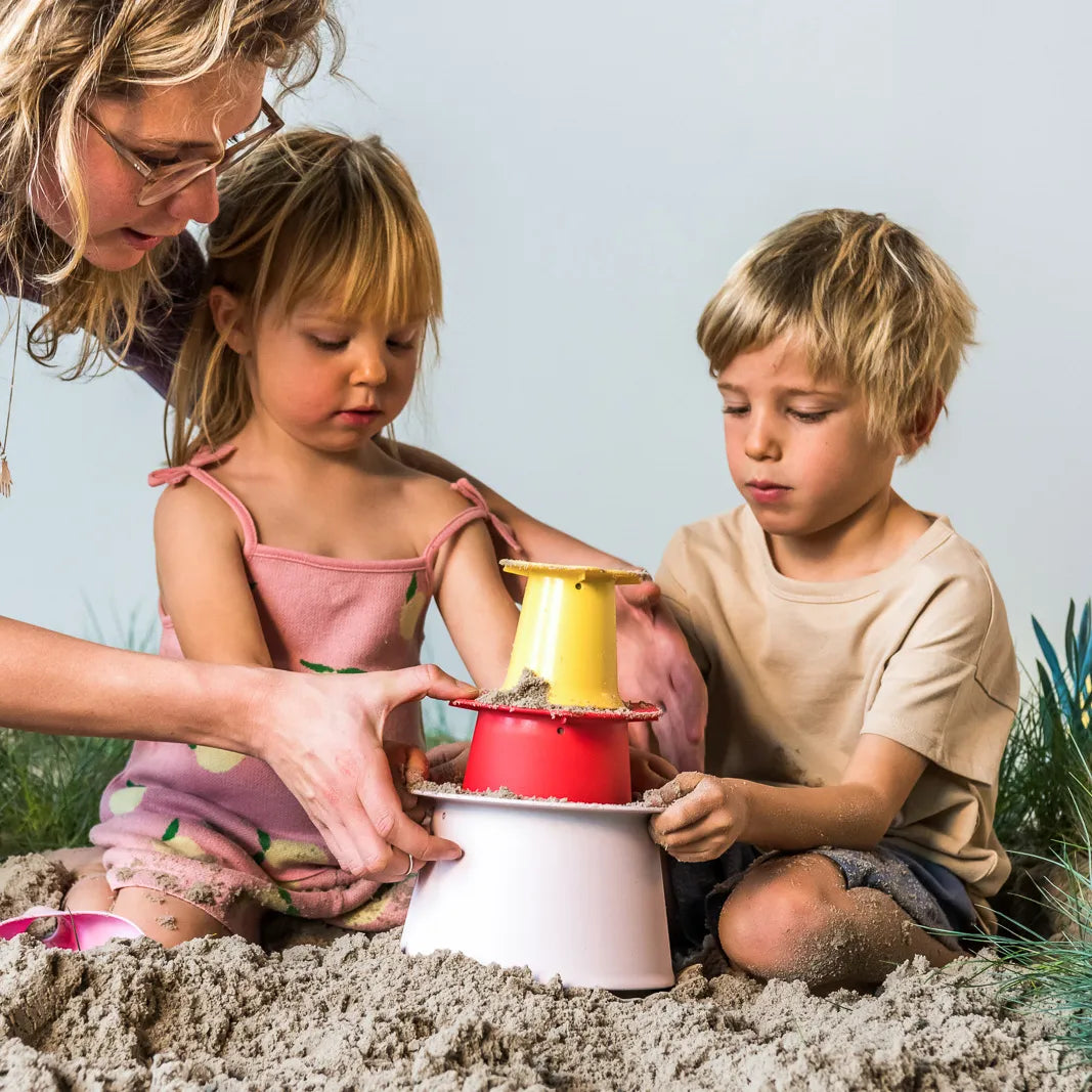 Quut Alto Sandburgen Builder – Kreatives Outdoor Spielzeug für Strand & Sandkasten