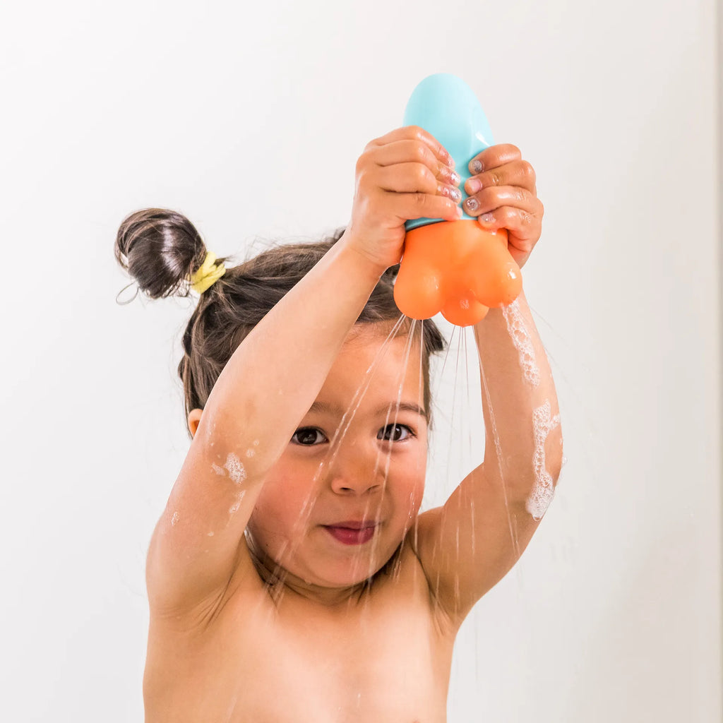 Quut Squeezi Rocket – Innovatives Silikon Badespielzeug für kleine Entdecker