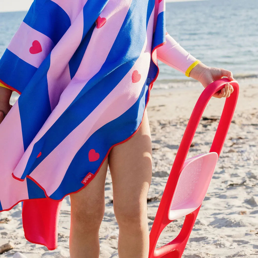 Quut Kinder Poncho – Schnelltrocknender Strandponcho für Sommer & Urlaub
