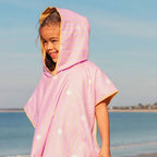 Quut Kinder Poncho – Schnelltrocknender Strandponcho für Sommer & Urlaub