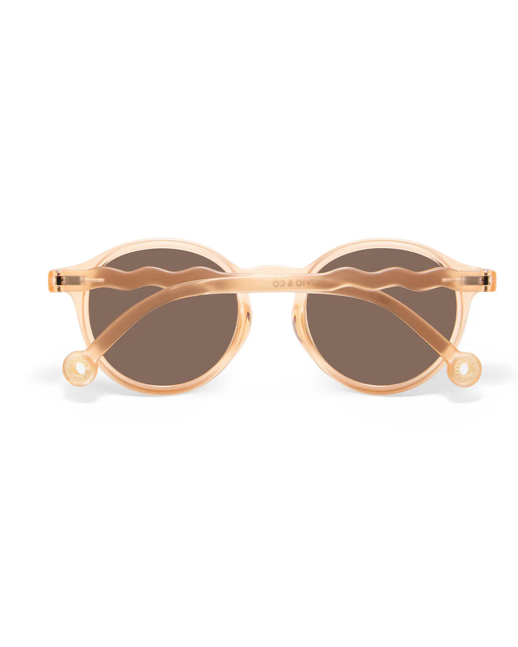 Olivio&Co Junior Sonnenbrille Oval Apricot | 5–12 Jahre