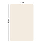 Ferflex Magnetische Wandtafel Rechteck – Leinenbeige