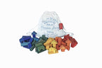 Wooden Story Rainbow Holzbausteine im Baumwollsack – 60 Teile