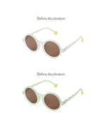 OLIVIO & CO Kinder Sonnenbrille Round Citrus Grove – UV400 Schutz für Kinder