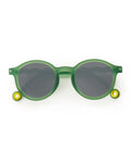 Olivio&Co Kinder Sonnenbrille Oval Olive Green |3–5 Jahre