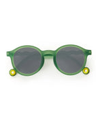 OLIVIO & CO Kinder Sonnenbrille Oval Olive Green – UV400 Schutz für Kinder