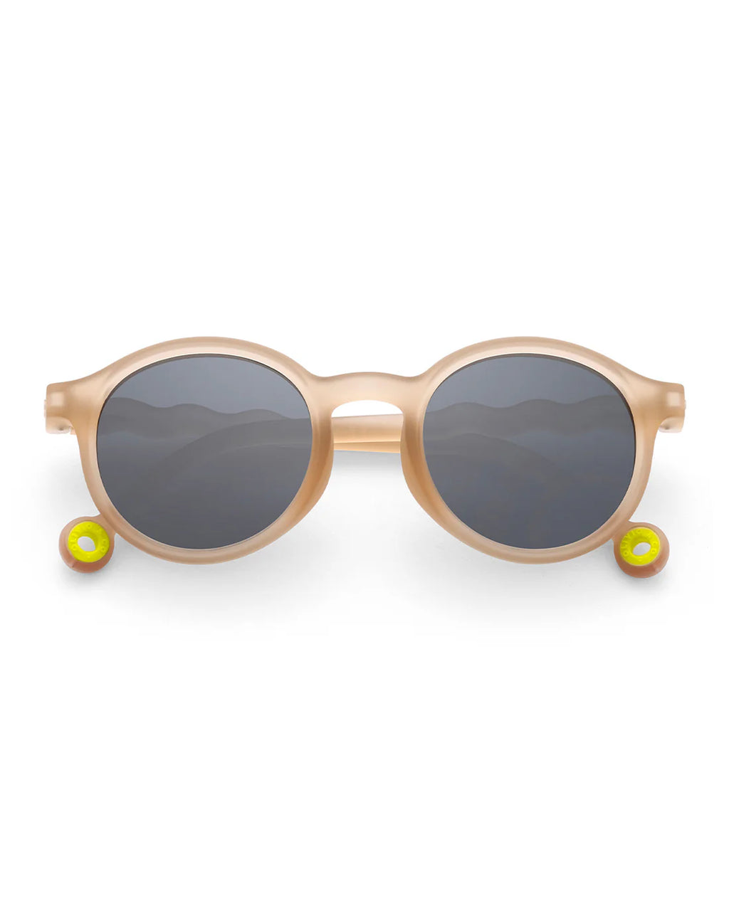 Olivio&Co Kinder Sonnenbrille Oval Sand Beige| 3–5 Jahre