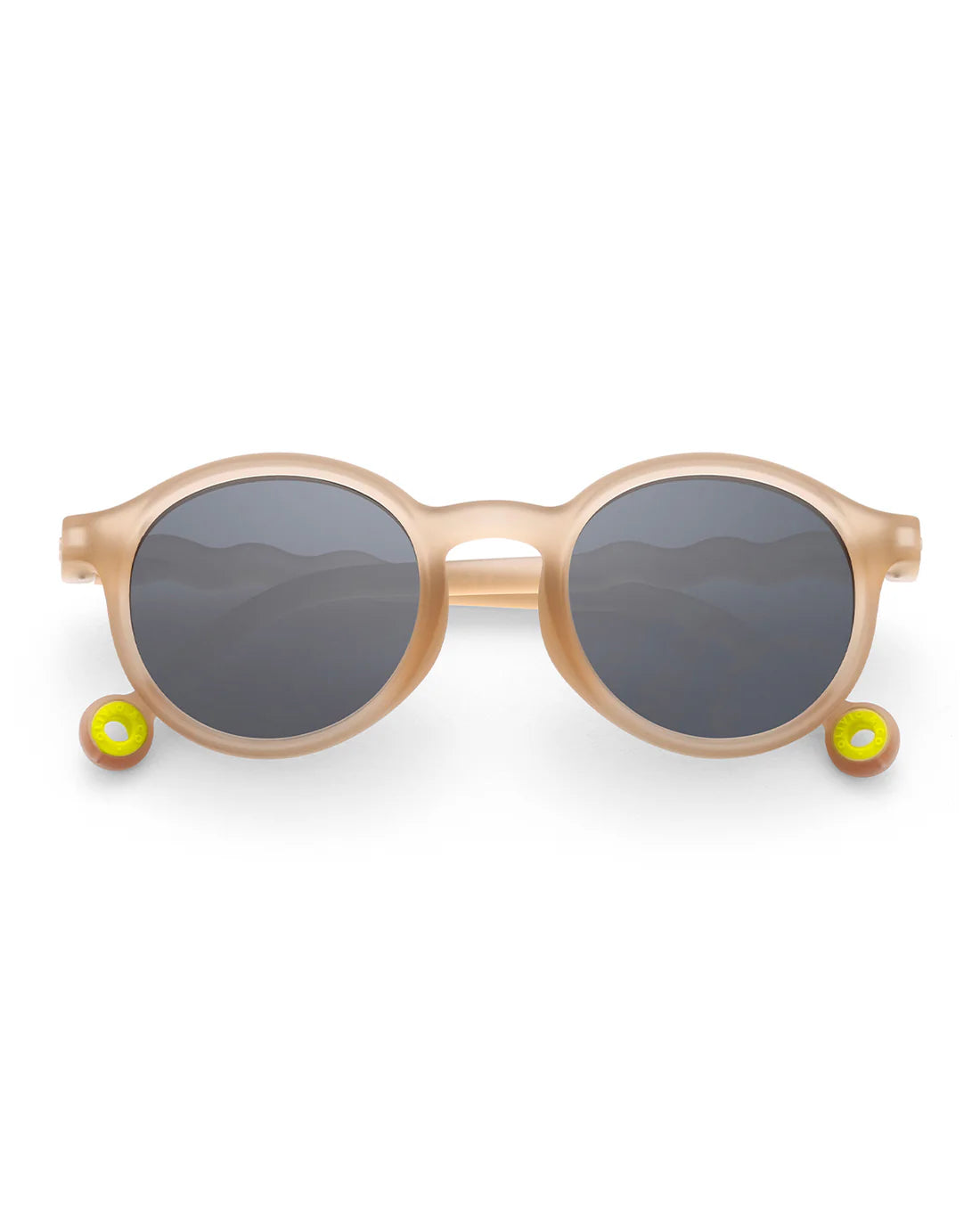 Olivio&Co Kinder Sonnenbrille Oval Sand Beige| 3–5 Jahre