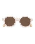 OLIVIO & CO Kinder Sonnenbrille Oval Vanilla Brownie – UV400 Schutz für Kinder