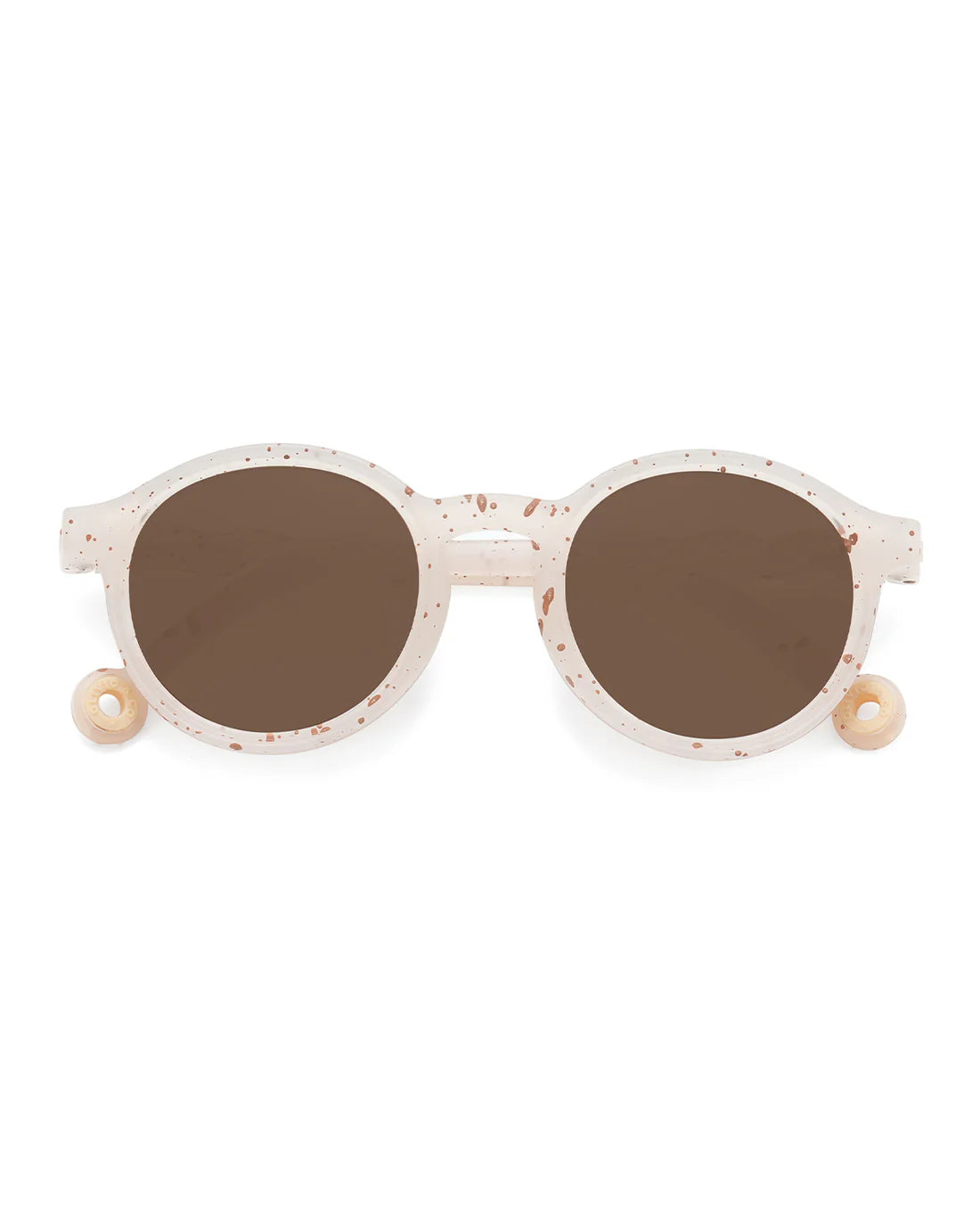 OLIVIO & CO Kinder Sonnenbrille Oval Vanilla Brownie – UV400 Schutz für Kinder