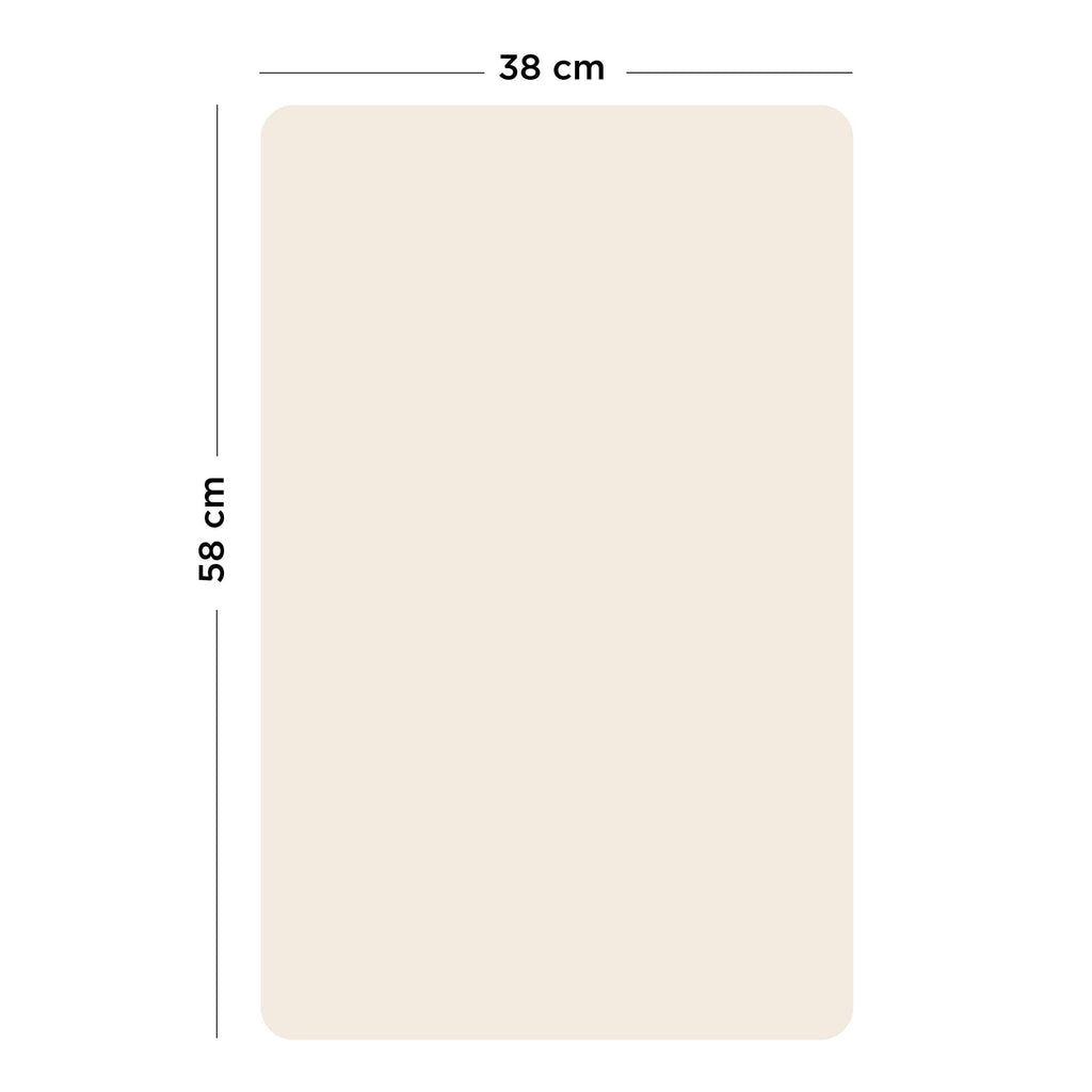 Ferflex Magnetische Wandtafel Rechteck – Leinenbeige