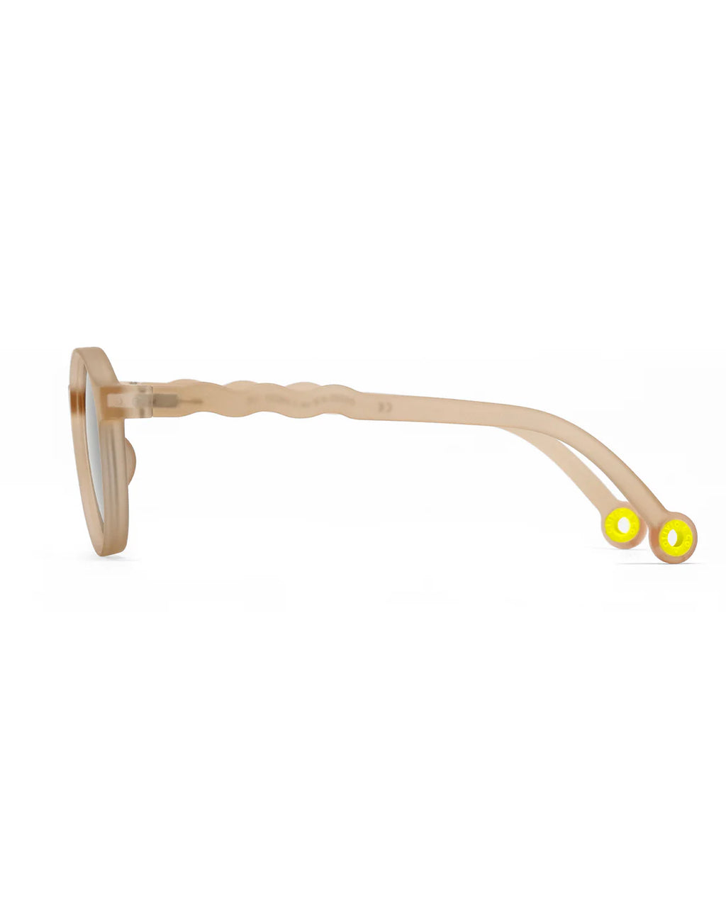 Olivio&Co Kinder Sonnenbrille Oval Sand Beige| 3–5 Jahre