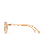 Olivio&Co Kinder Sonnenbrille Oval Apricot | 3–5 Jahre