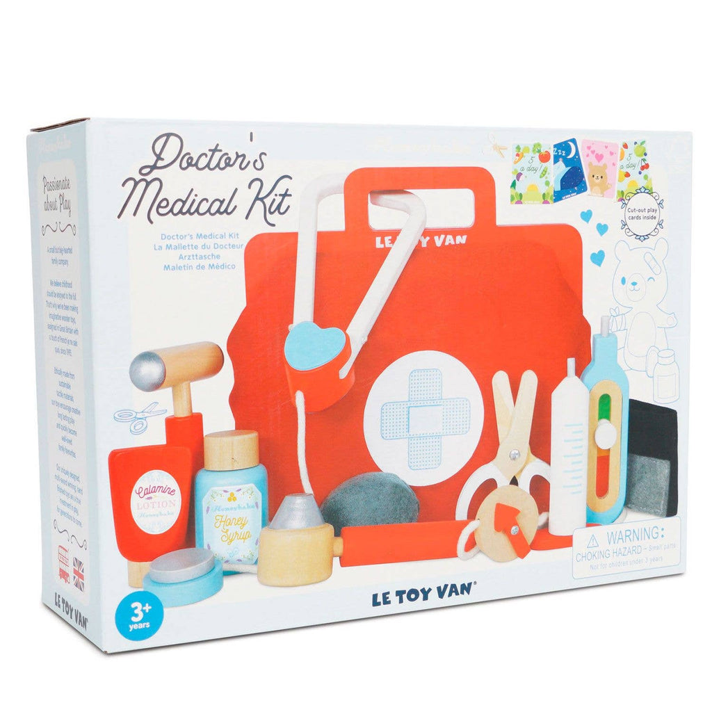 Le Toy Van Arztkoffer aus Holz – Vintage Doktorset