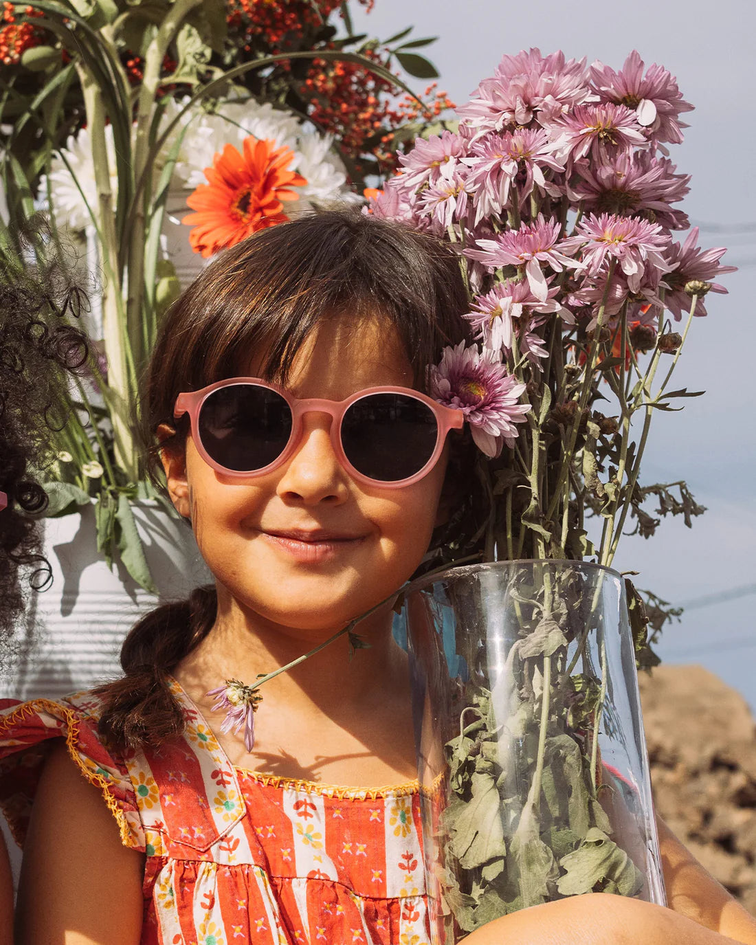 Olivio&Co Junior Sonnenbrille Oval Rock Rose| 5–12 Jahre
