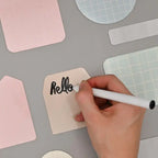 Ferflex Magnetische Notizzettel – Pastellfarben (15er Set)