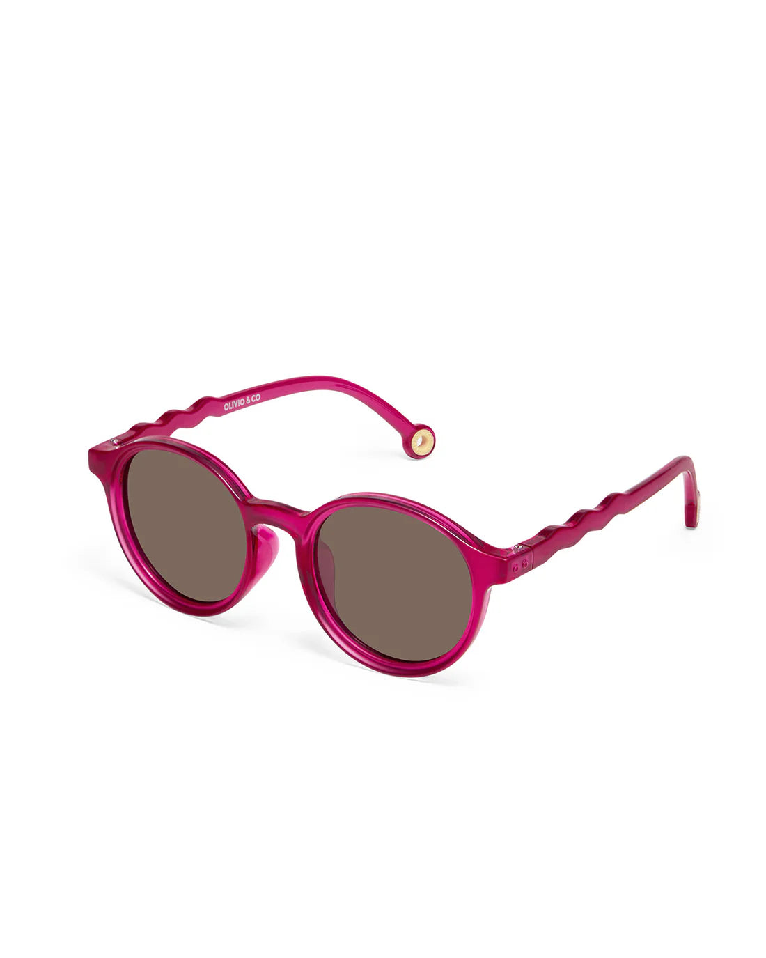 Olivio&Co Junior Sonnenbrille Oval Raspberry | 5–12 Jahre