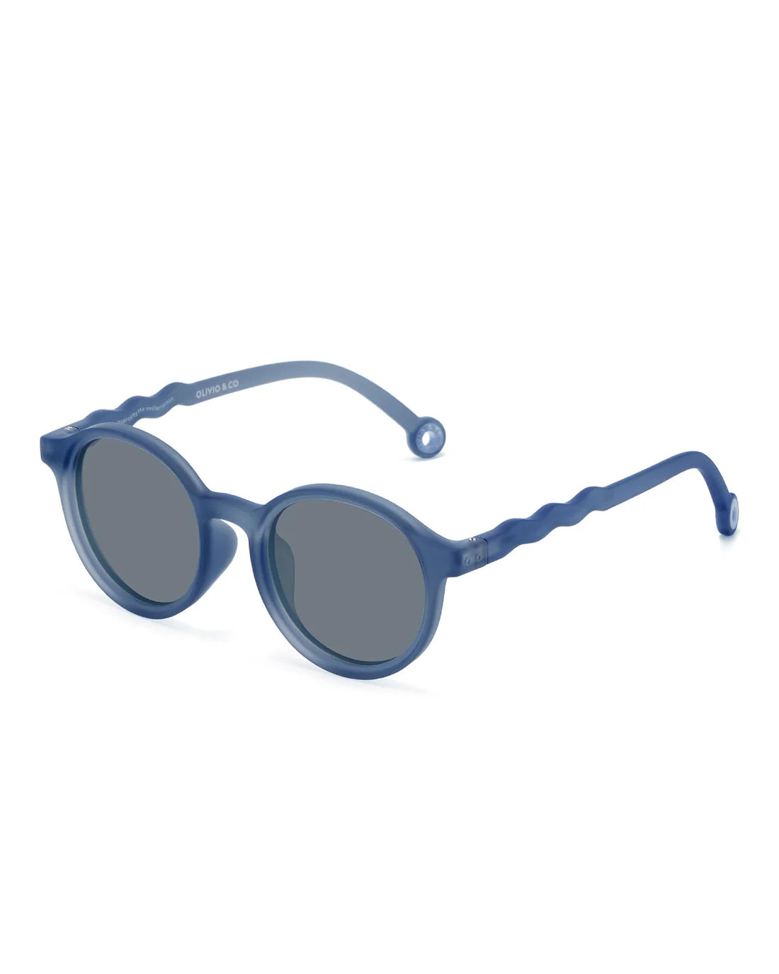 Olivio&Co Junior Sonnenbrille Oval Navy Blue | 5–12 Jahre