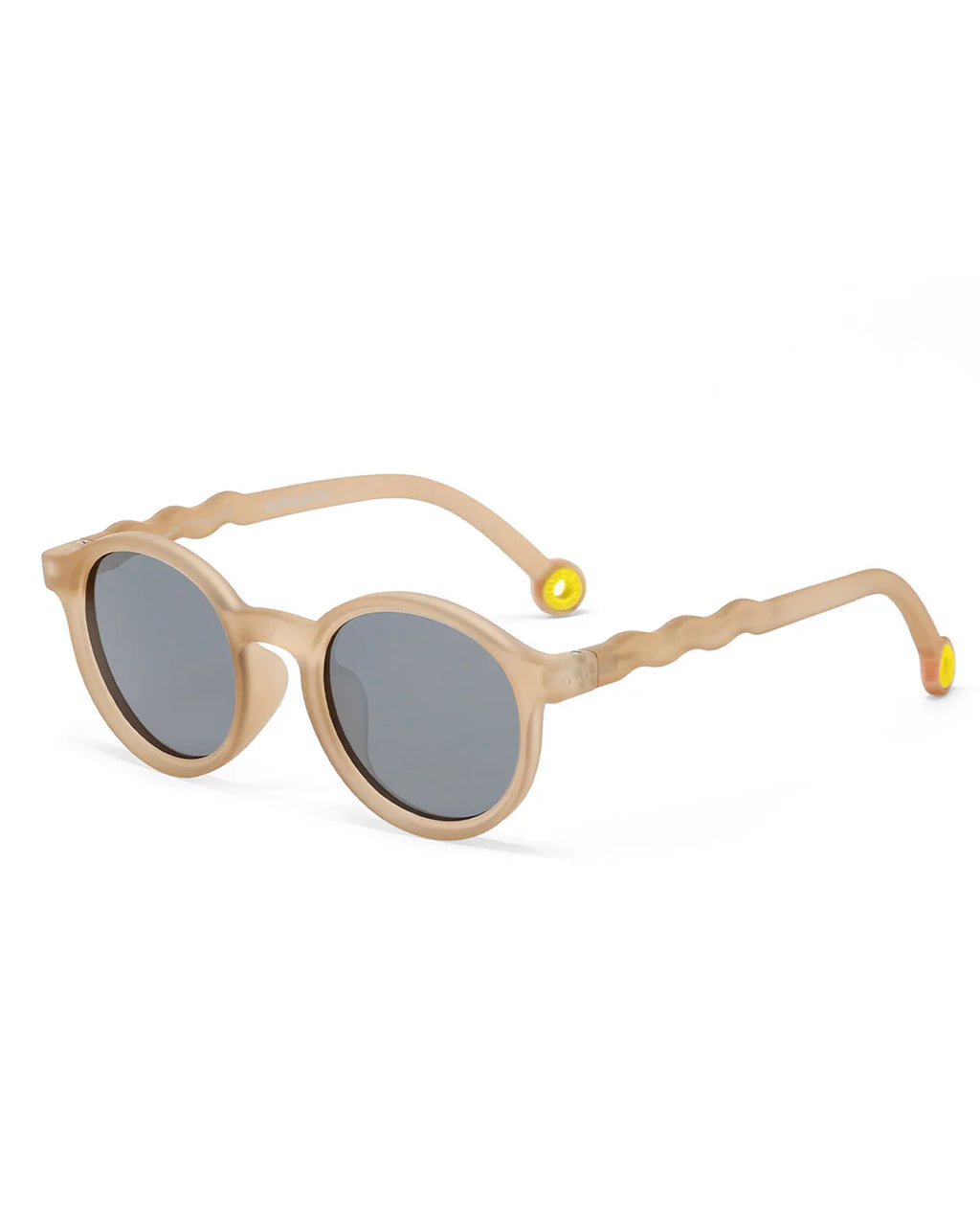 Olivio&Co Kinder Sonnenbrille Oval Sand Beige| 3–5 Jahre