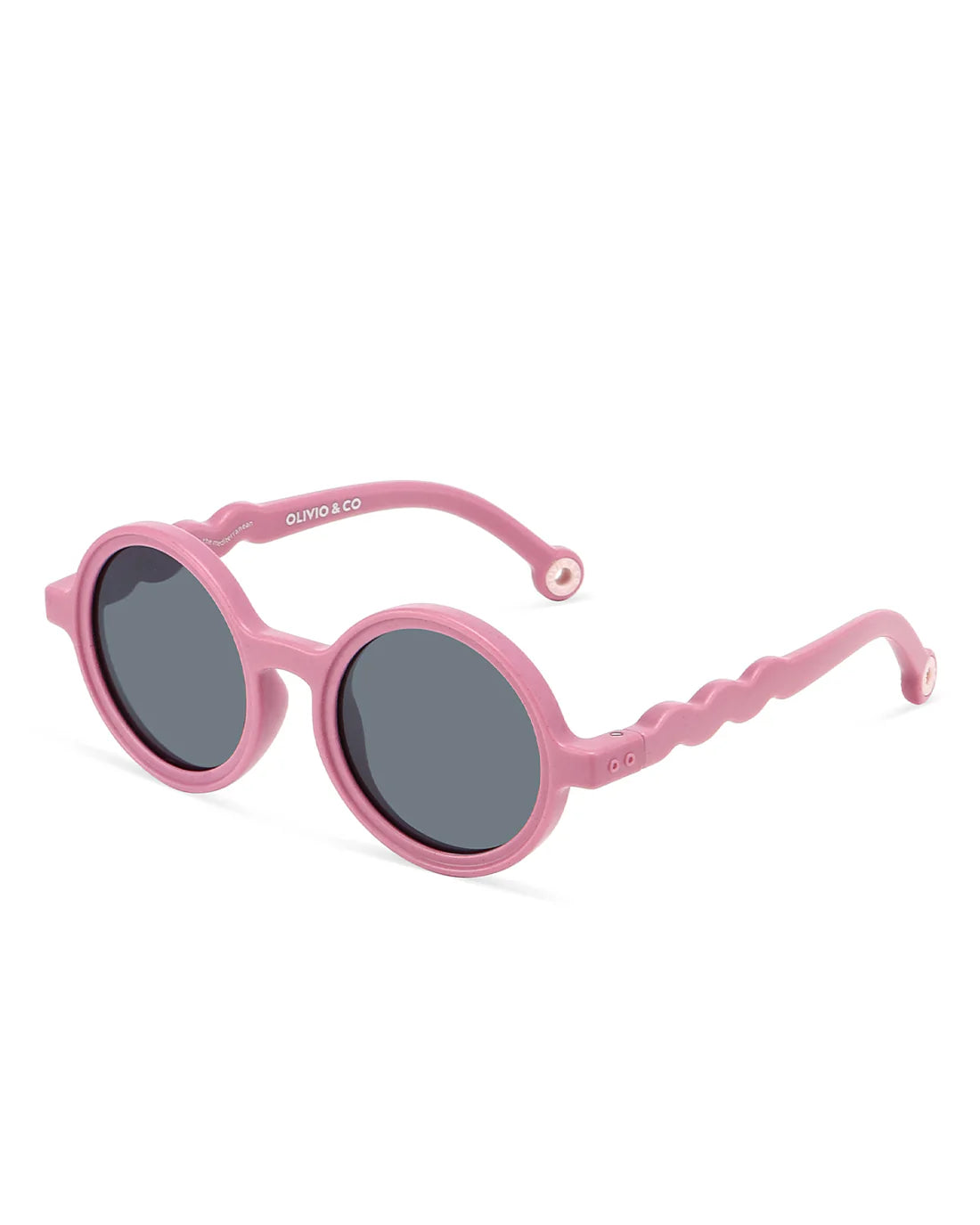 Olivio&Co Toddler Round Sunglasses-Rock Rose