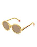 OLIVIO & CO Toddler Sonnenbrille Medallion Gold – UV400 Schutz für Kleinkinder