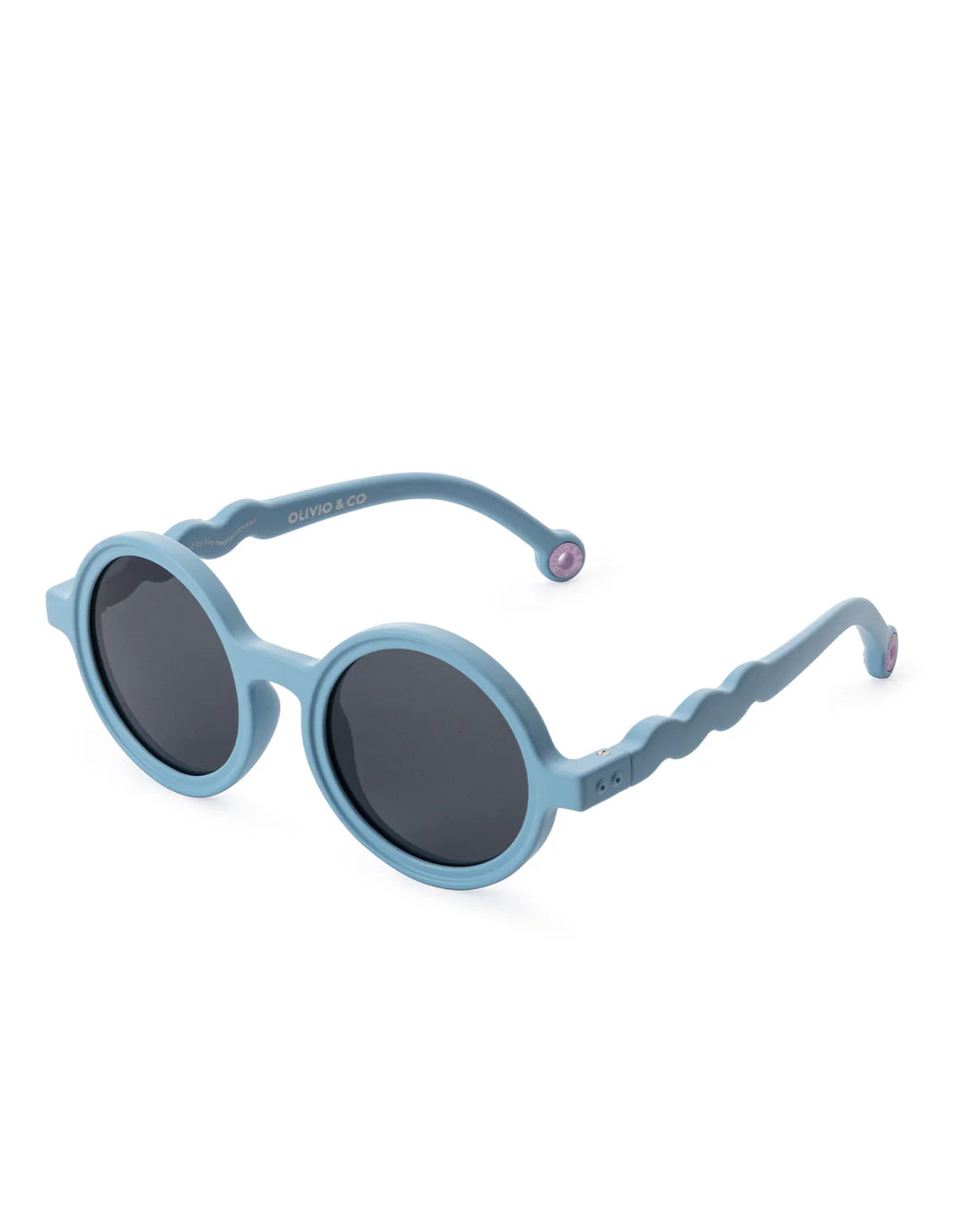Olivio&Co Baby Sonnenbrille Round Reef Blue| 0–12 Monate