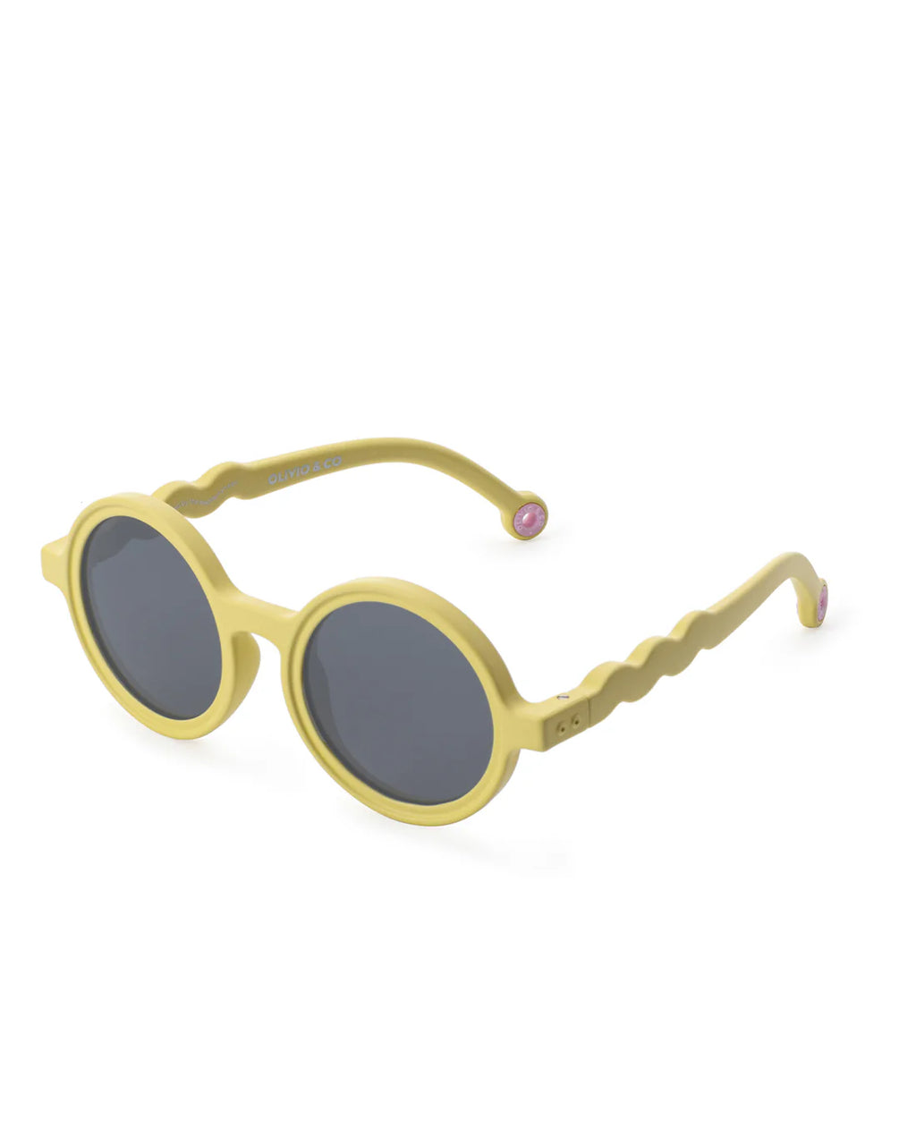 Olivio&Co Toddler Round Sunglasses-Sun Coral