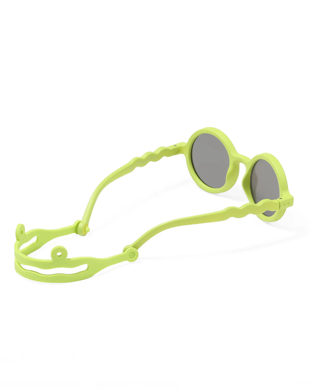 Olivio&Co Toddler Sonnenbrille Round Sea Anemone Green | 1–3 Jahre