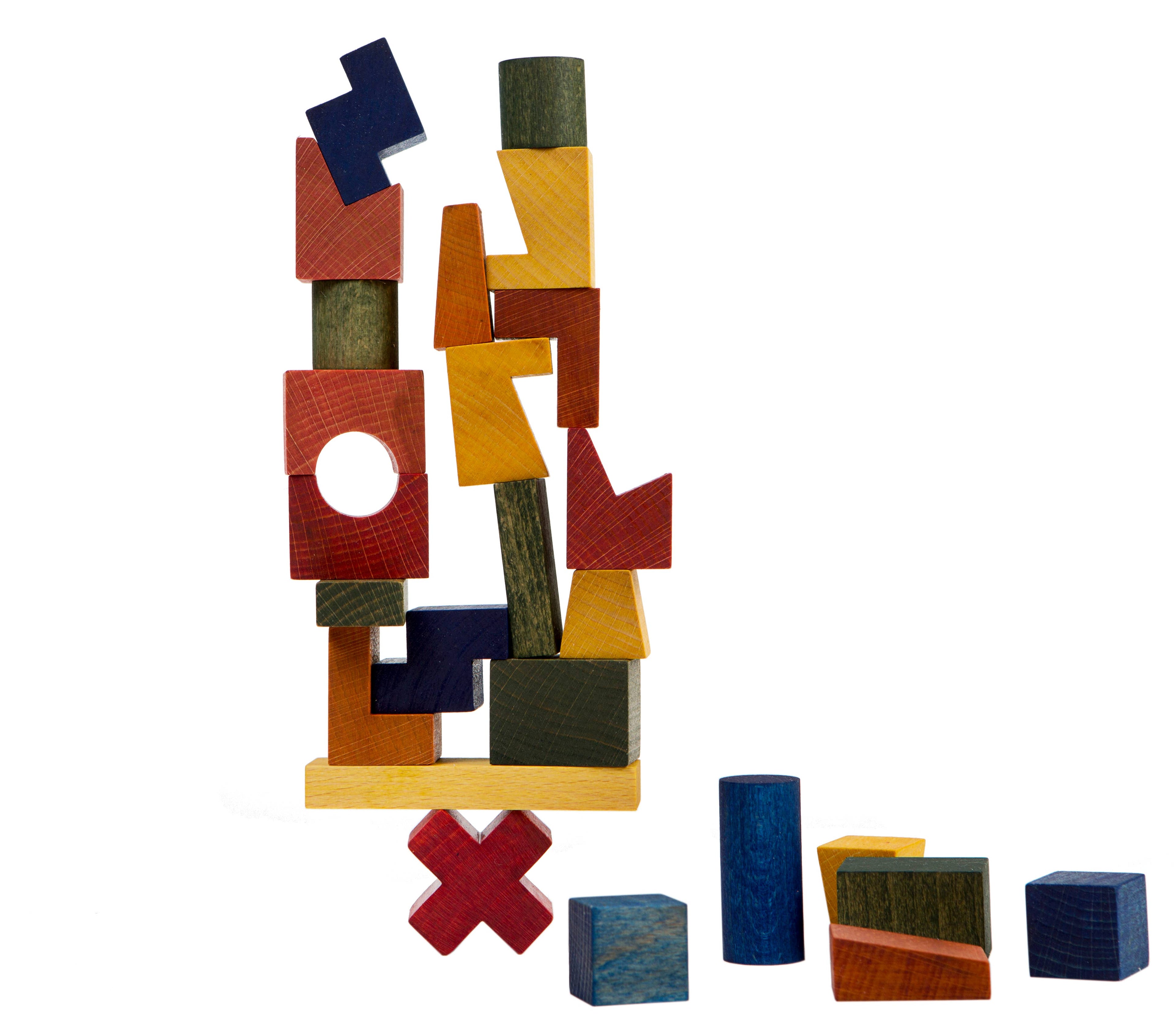 Wooden Story Rainbow Stapelspielzeug – Montessori Holzspielzeug
