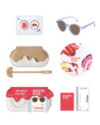 Olivio&Co Junior Sonnenbrille Oval Blueberry | 5–12 Jahre
