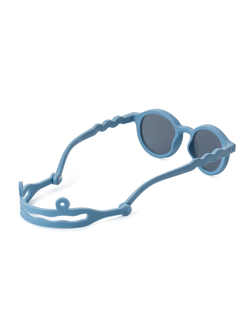 Olivio&Co Toddler Oval Sunglasses-Reef Blue