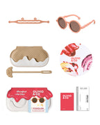 Olivio&Co Toddler Sonnenbrille Round Fig Pink| 1–3 Jahre