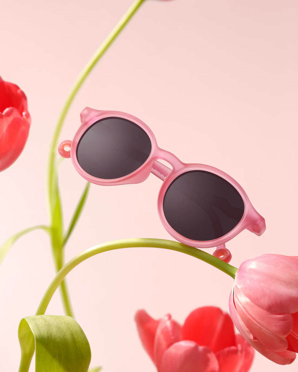 Olivio&Co Kinder Sonnenbrille Oval Rock Rose| 3–5 Jahre