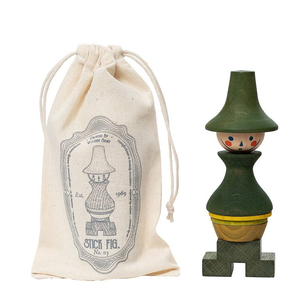 Wooden Story Stick Fig No.07 – Holz Stapelspielzeug