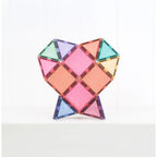 Connetix Glitter Castle Pack 48 Teile – Glitzernde Magnetbausteine