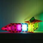 CONNETIX Light Rocket Pack 30 Pieces – Magnetic Tiles with Light-Up Tile