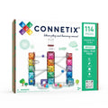 CONNETIX Bright Ball Run Pack 106 Pieces – Magnetic Ball Run in Bright Colors