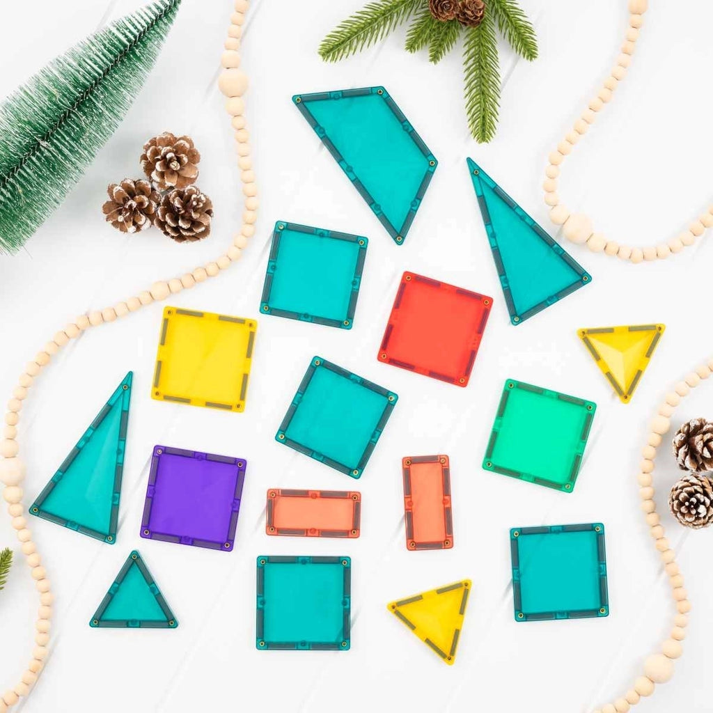 CONNETIX Christmas Tree Pack – 16 magnetische Bausteine