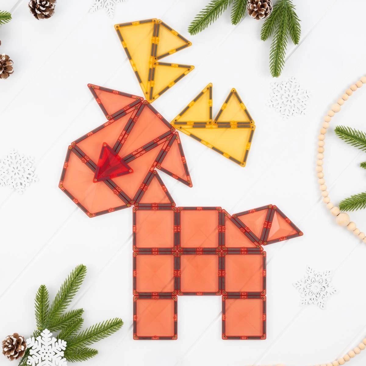 CONNETIX Christmas Reindeer Pack – 25 magnetische Bausteine