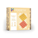 Connetix Pastel Lemon & Peach Base Plate 2 Teile