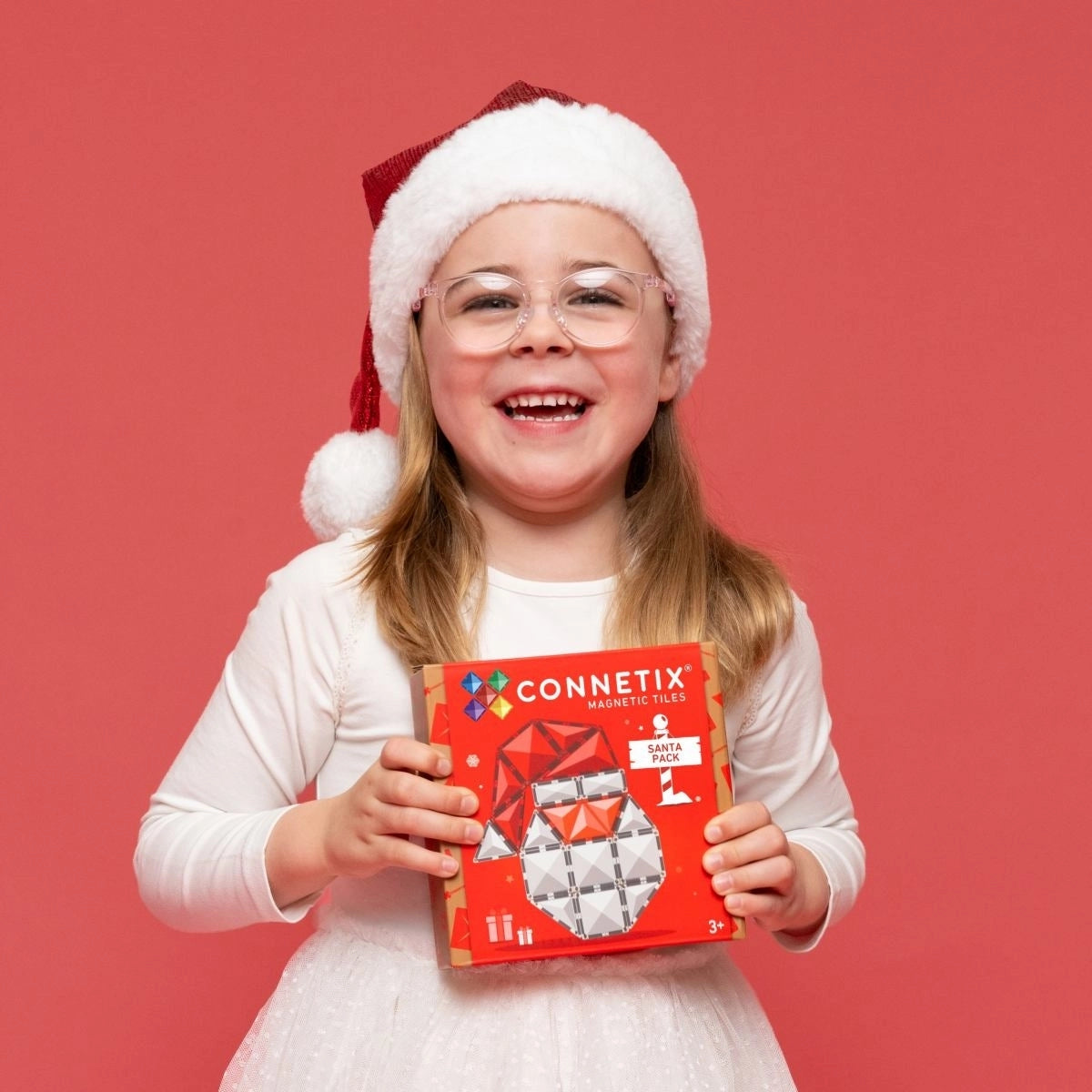 CONNETIX Christmas Santa Pack – 17 magnetische Bausteine