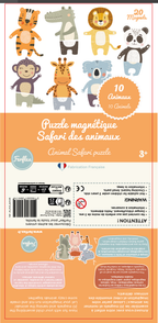 Ferflex Magnetisches Tierpuzzle – Safari
