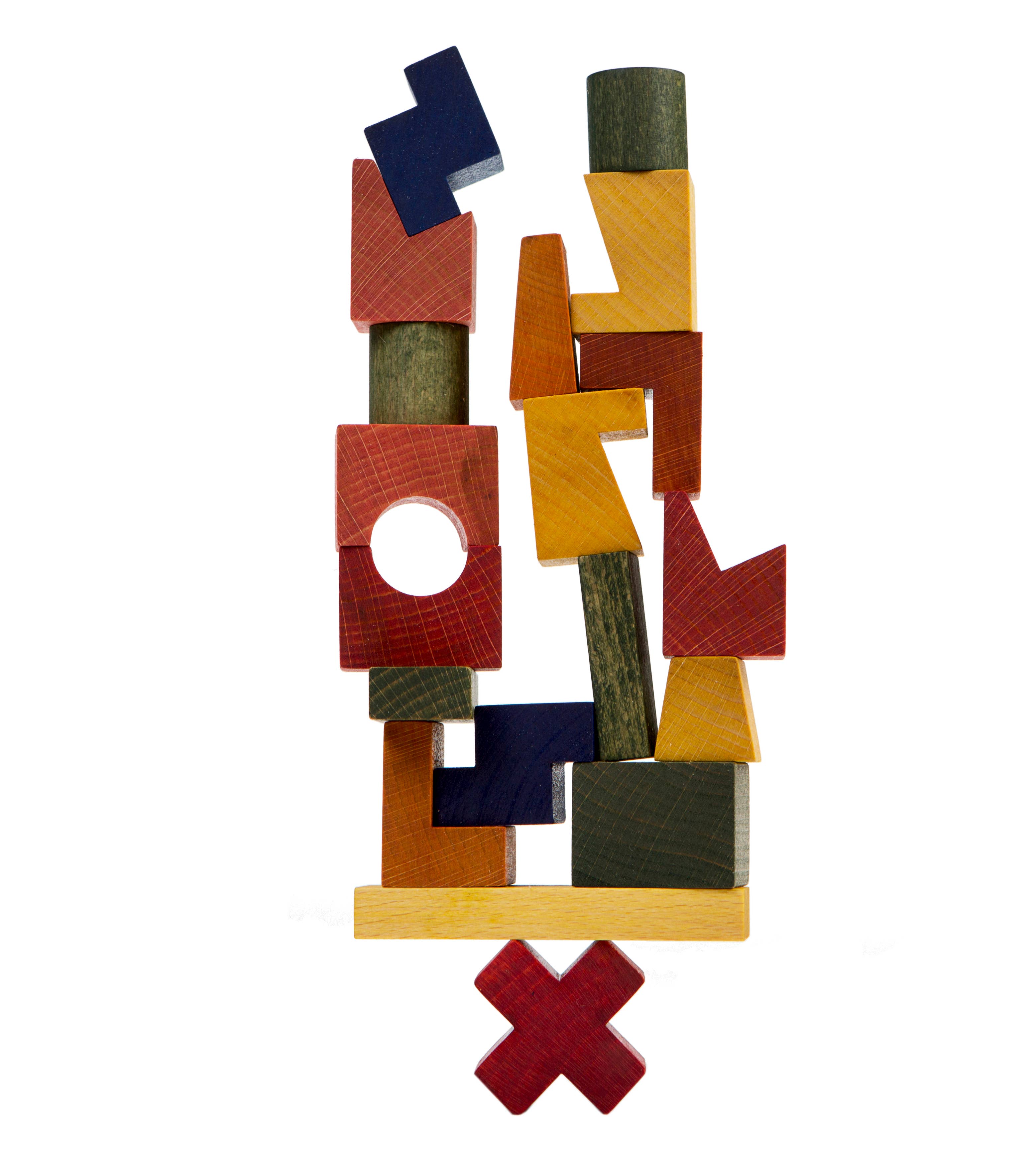Wooden Story Rainbow Stapelspielzeug – Montessori Holzspielzeug