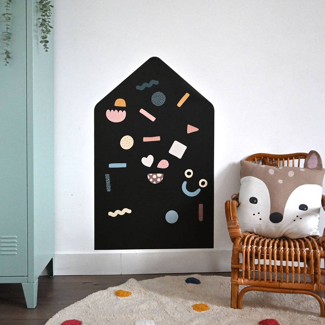 Ferflex Magnetische Wandtafel Haus – Magnetwand fürs Kinderzimmer