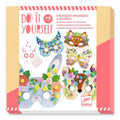 Djeco DIY 8 Masken Tiere – Kreatives Bastelset ab 4 Jahren