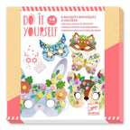 Djeco DIY 8 Masken Tiere – Kreatives Bastelset ab 4 Jahren