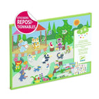 Djeco Sticker Fanfare – Wiederverwendbares Kreativ-Sticker-Set
