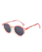 OLIVIO & CO Kinder Sonnenbrille Oval Flower Reverie – UV400 Schutz für Kinder