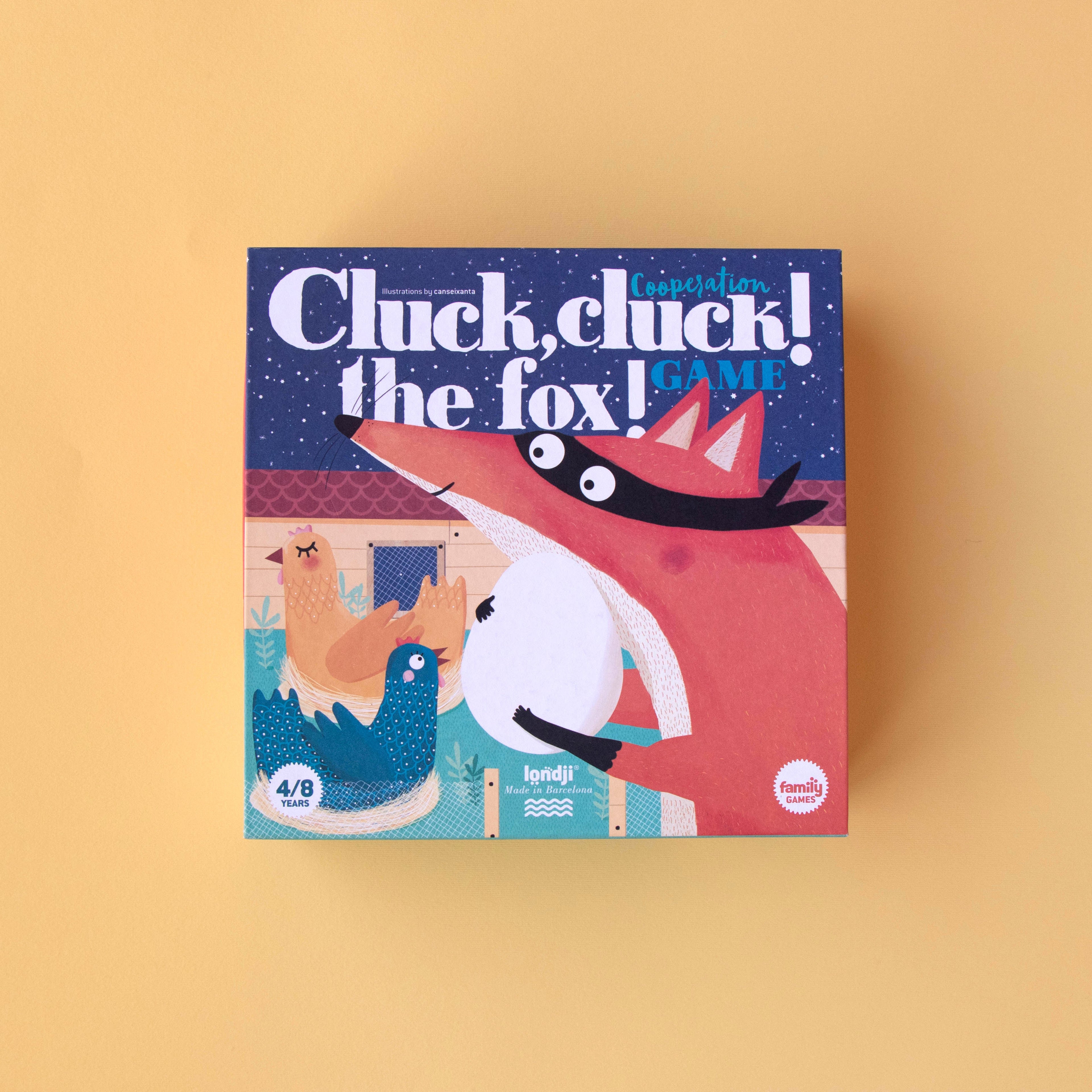 Londji Family Game – Cluck, Cluck! The Fox!