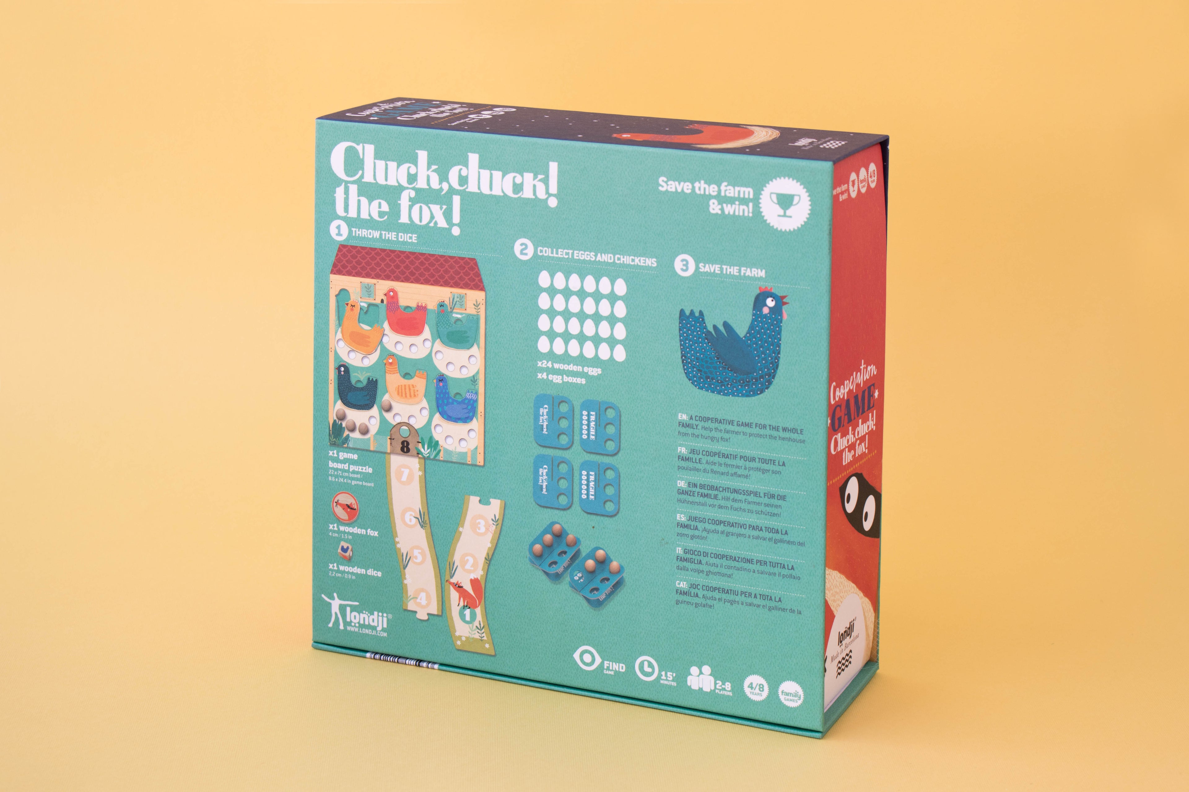 Londji Family Game – Cluck, Cluck! The Fox!